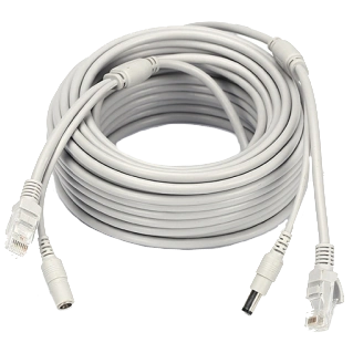 rj-45 + dc 10м патчкорд комбінований