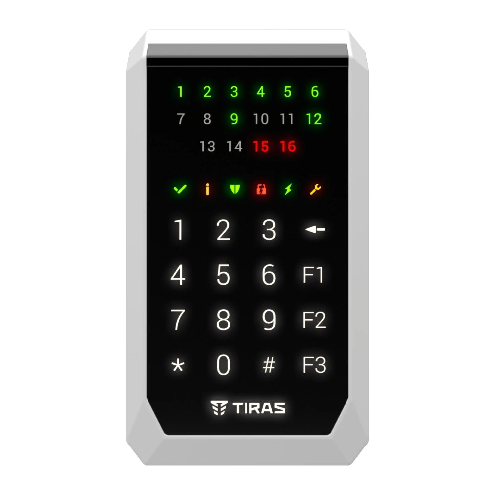 tiras k-pad16+ клавіатура тірас