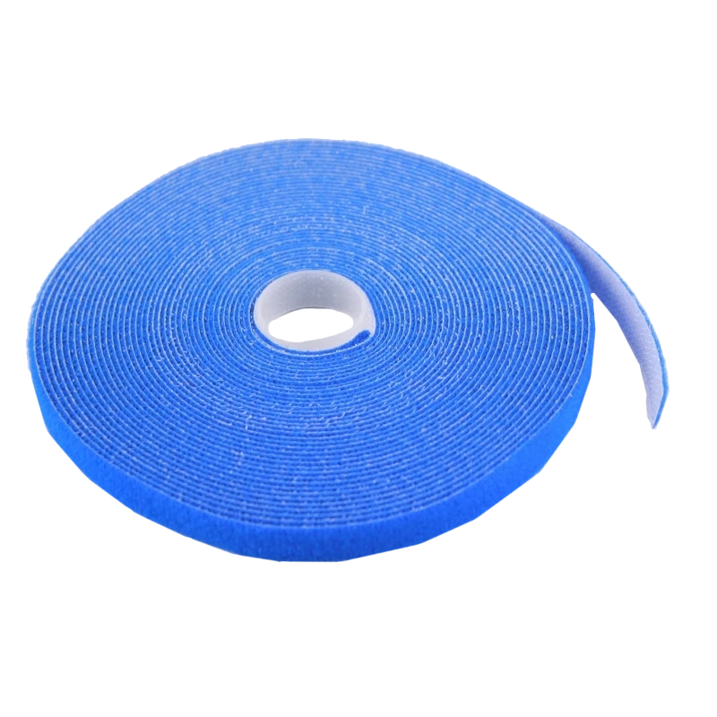 epnew gt-1210-bl стяжка-липучка, 12 мм x 10 м, моток, синя