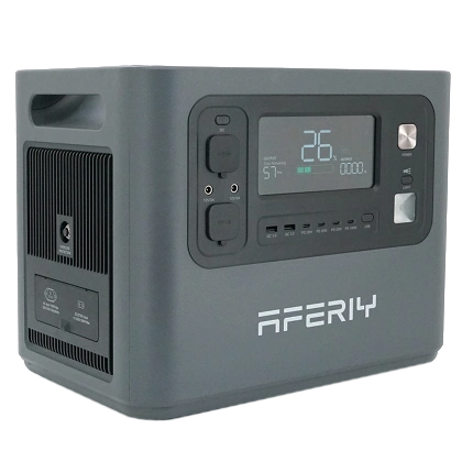 aferiy af-p210 2048wh 2400w портативна зарядна станція