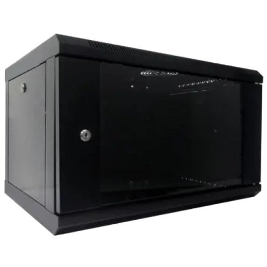 hypernet wmnc66-6u-flat-black шафа комутаційна настінна