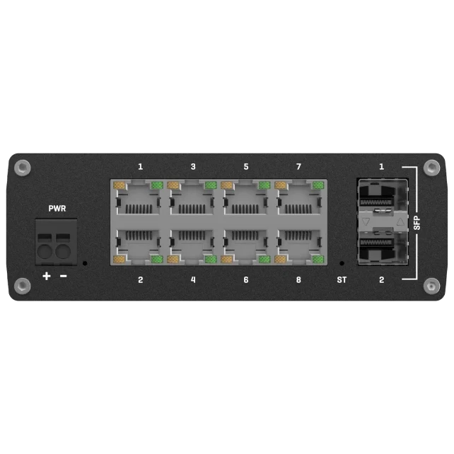 teltonika tsw212 комутатор 8 портів керований