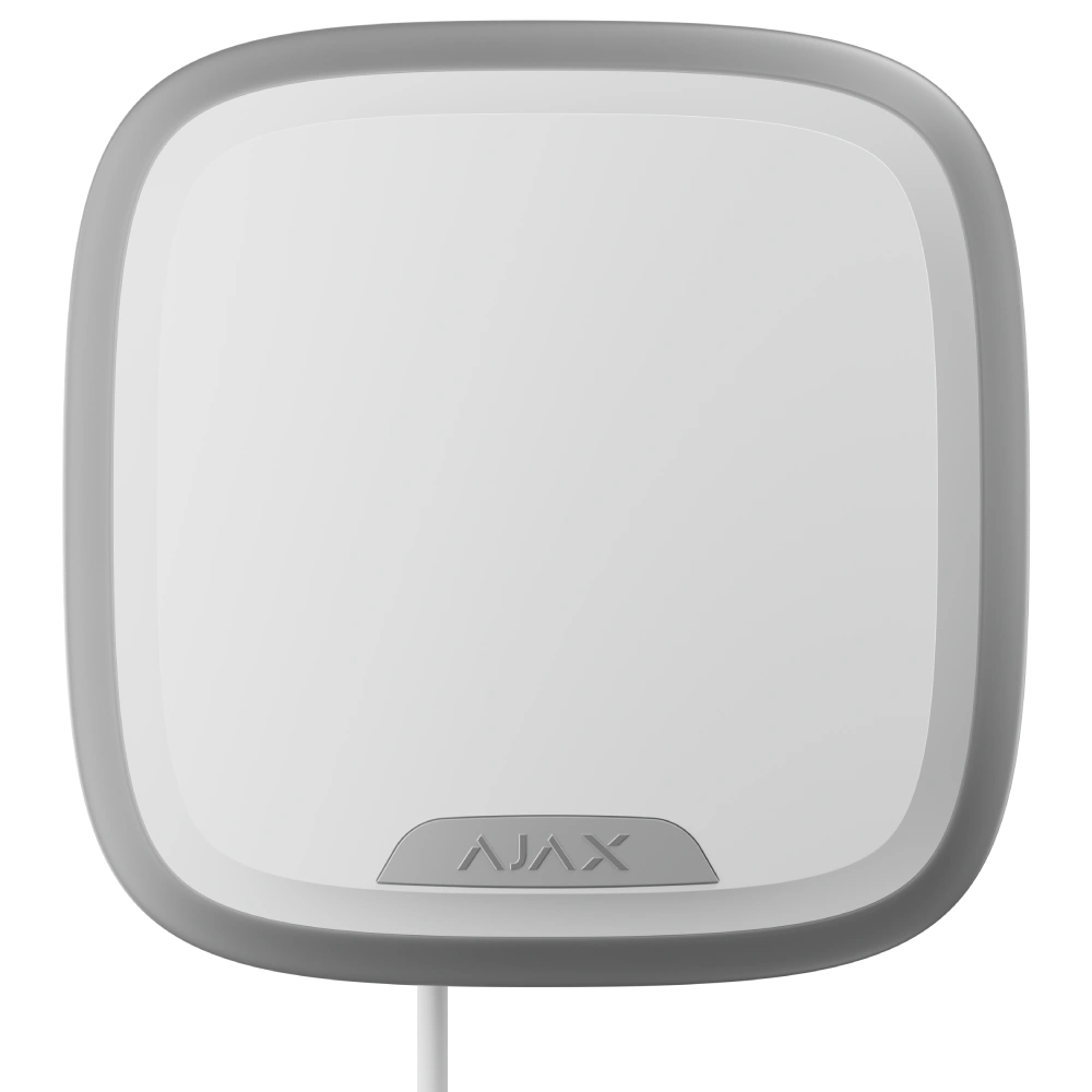 дротова вулична сирена ajax superior streetsiren plus white fibra