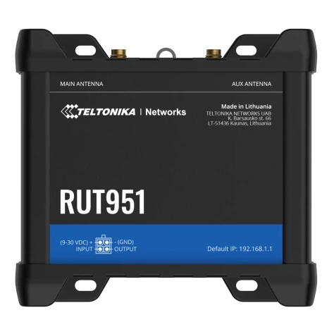 teltonika rut951 з 4g lte, wi-fi промисловий стільниковий маршрутизатор
