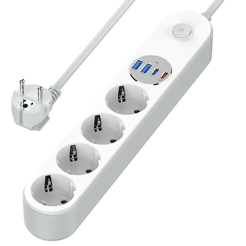 сolorway cw-che44pdw 4 розетки/4usb 20w мережевий фільтр