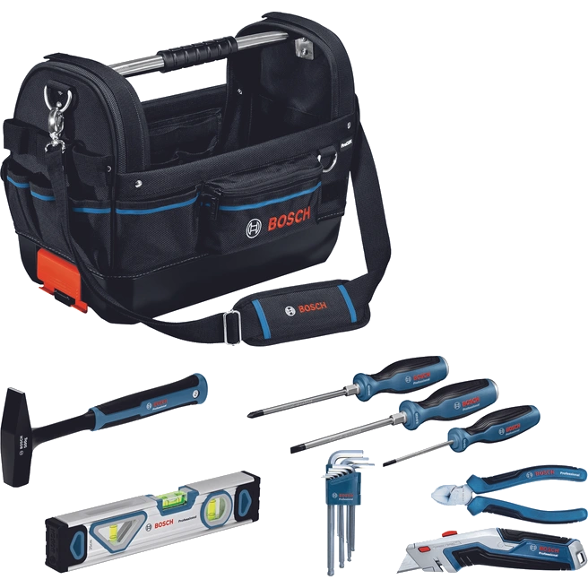 bosch gwt 20 (1600a02h5b) набір ручних інструментів з сумкою