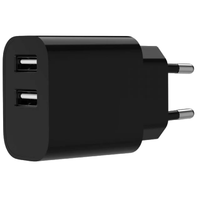 gembird ta-uc-2a12-01-bk usb-a 5v/2.4a 12w мережевий зарядний пристрій