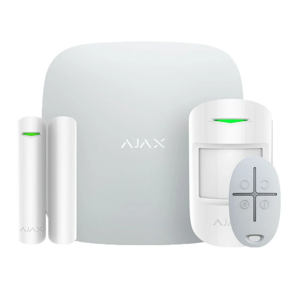 ajax starterkit 2 (8eu) white охоронної сигналізації комплект