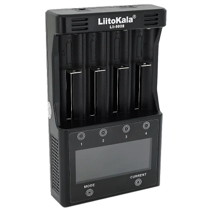 liitokala lii-500s li-ion, ni-mh, ni-cd 12v dc зарядний пристрій