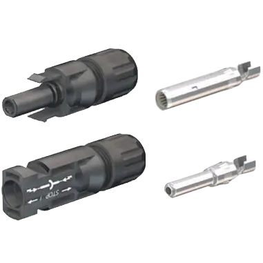 staubli mc4 plug connector pair (su=10) конектор (комплект папа+мама)