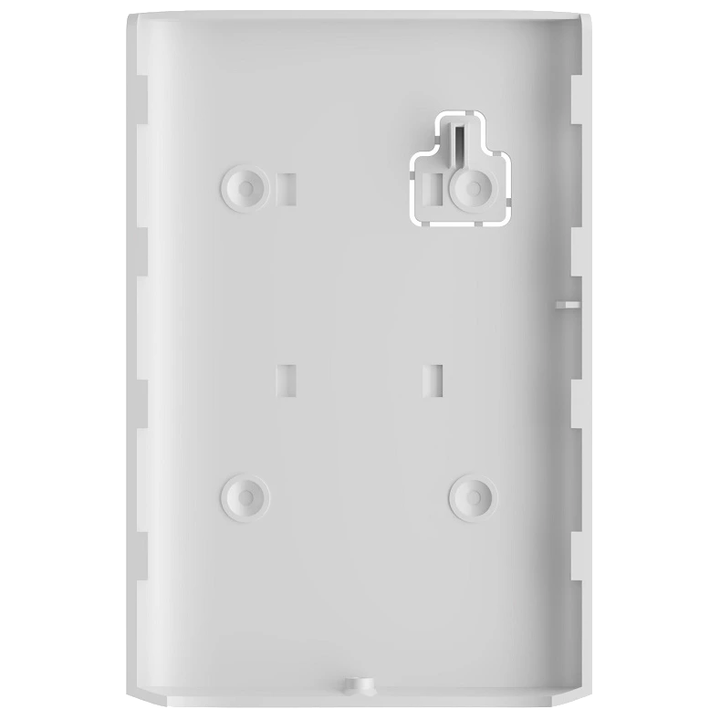 ajax smartbracket dualcurtain outdoor біла кріпильна панель