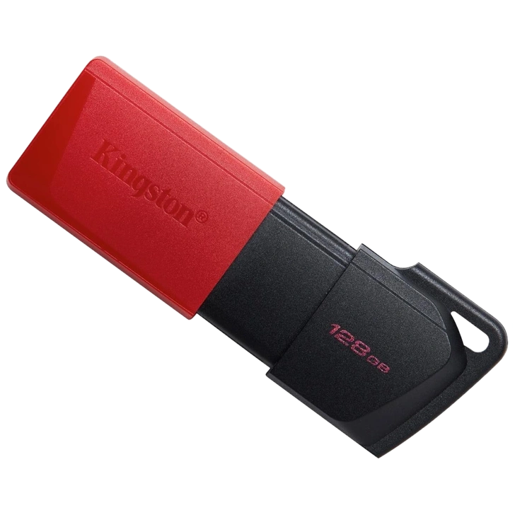 kingston exodia m black red 128gb usb 3.2 type-a gen1 dt накопичувач флеш usb