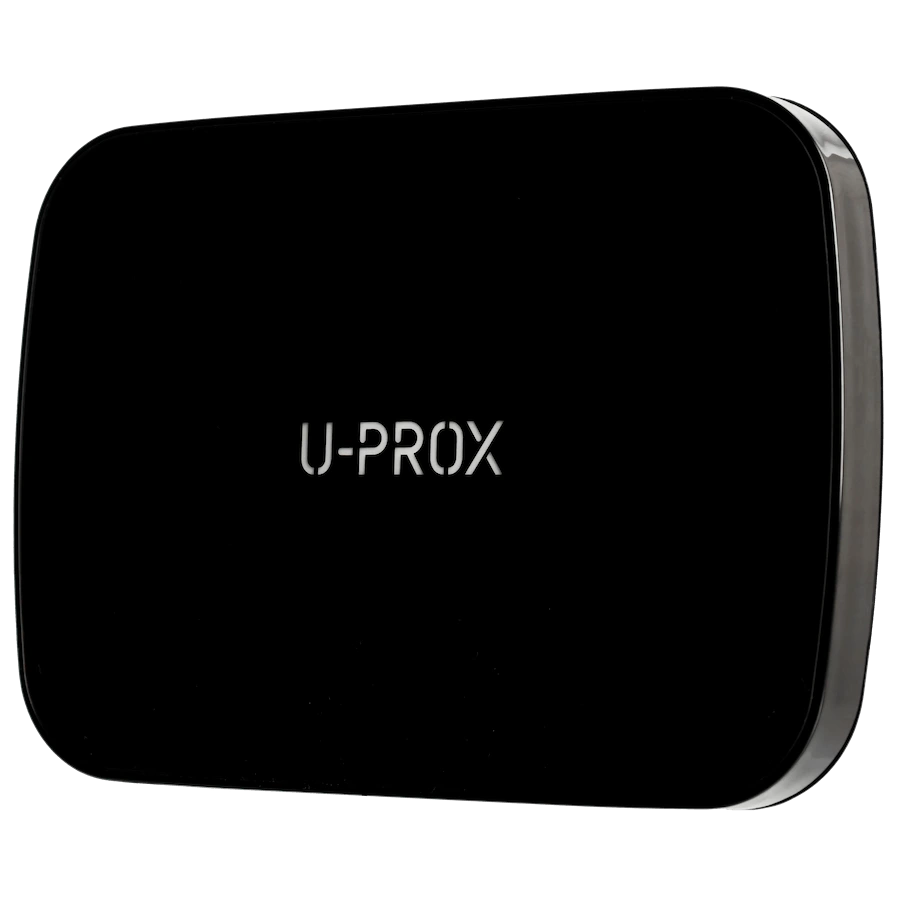 u-prox mpx l black бездротова централь системи безпеки з підтримкою фотоверифікації