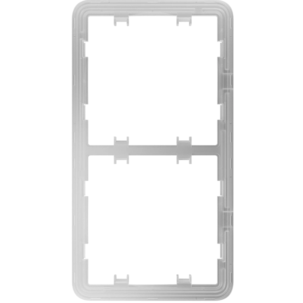 ajax frame (2 seats) vertical рамка для двох вимикачів