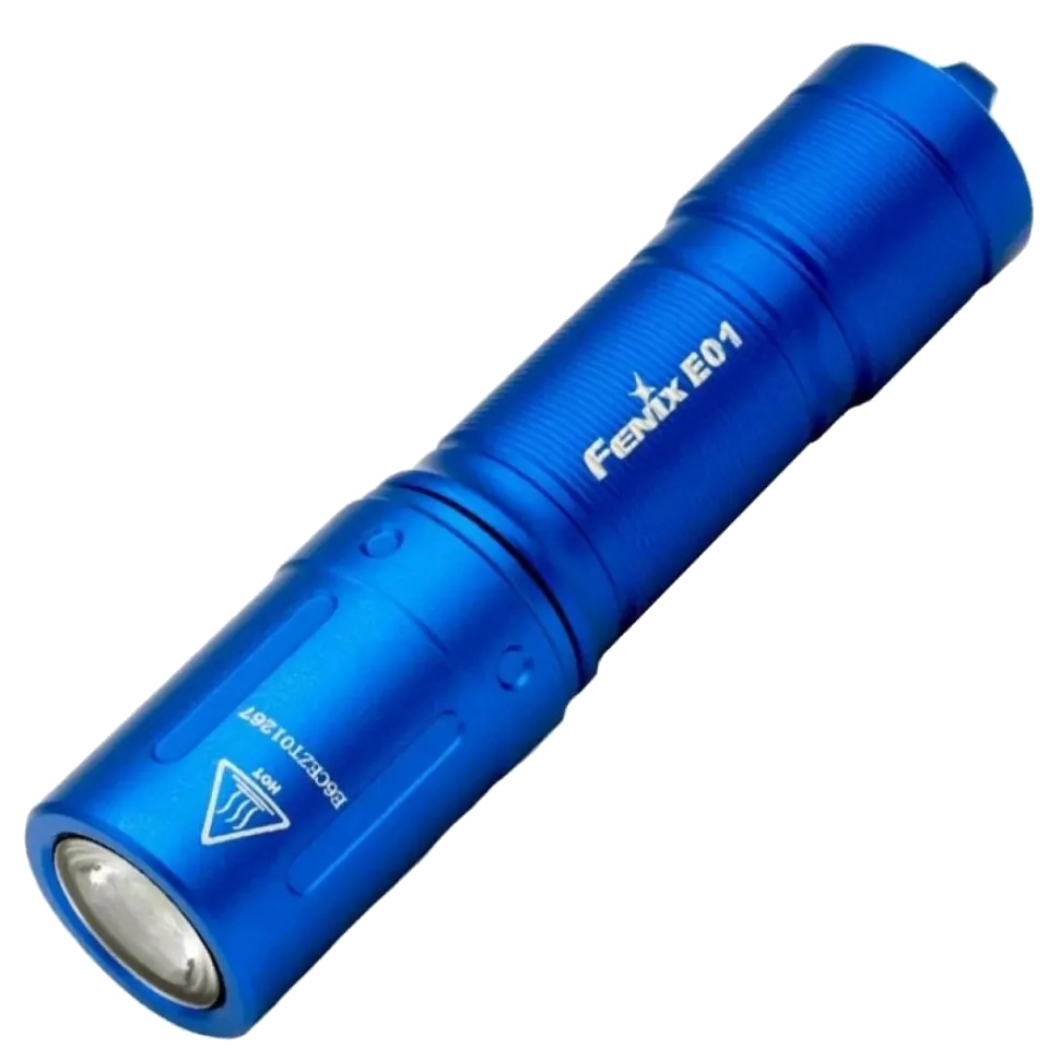 fenix e01 v2.0 ліхтар ручний блакитний
