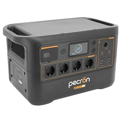 pecron f3000lfp 3072/3600wh mppt 400w портативний зарядний пристрій