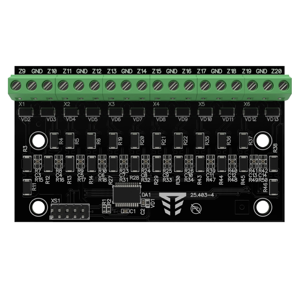 тірас m-z(f) модуль нарощування зон