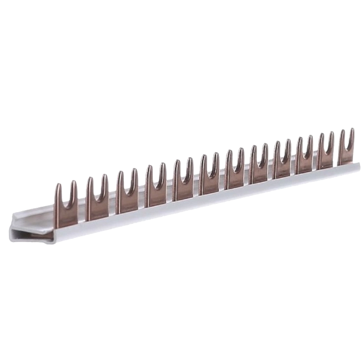 hager kdn163a 1-полюсна на 12 мод. 10mm² шина вилкова