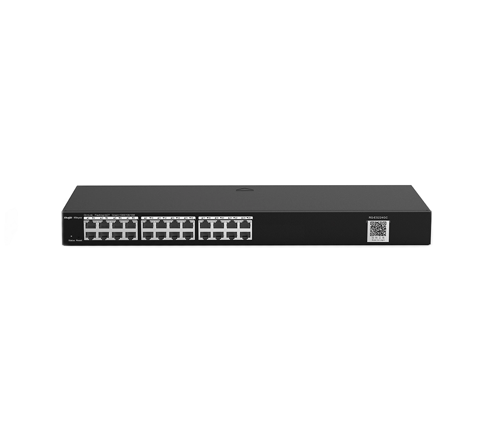 ruijie rg-es224gc 24-портовий гігабітний інтелектуальний комутатор