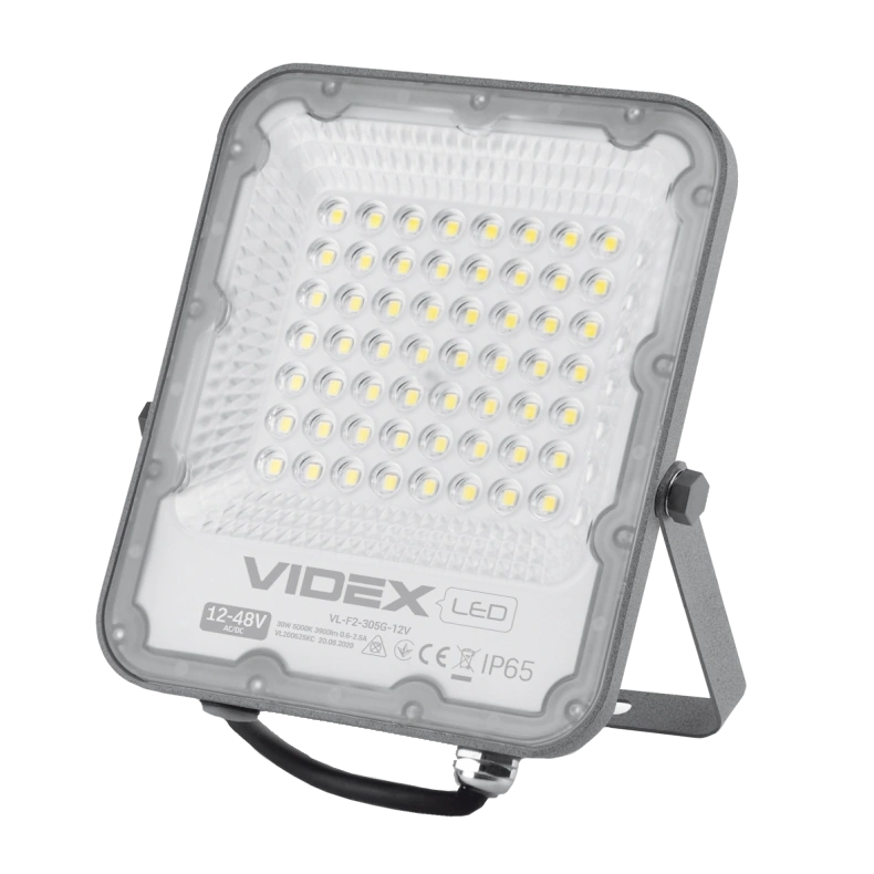 videx premium 30w 5000k 12-48v led прожектор