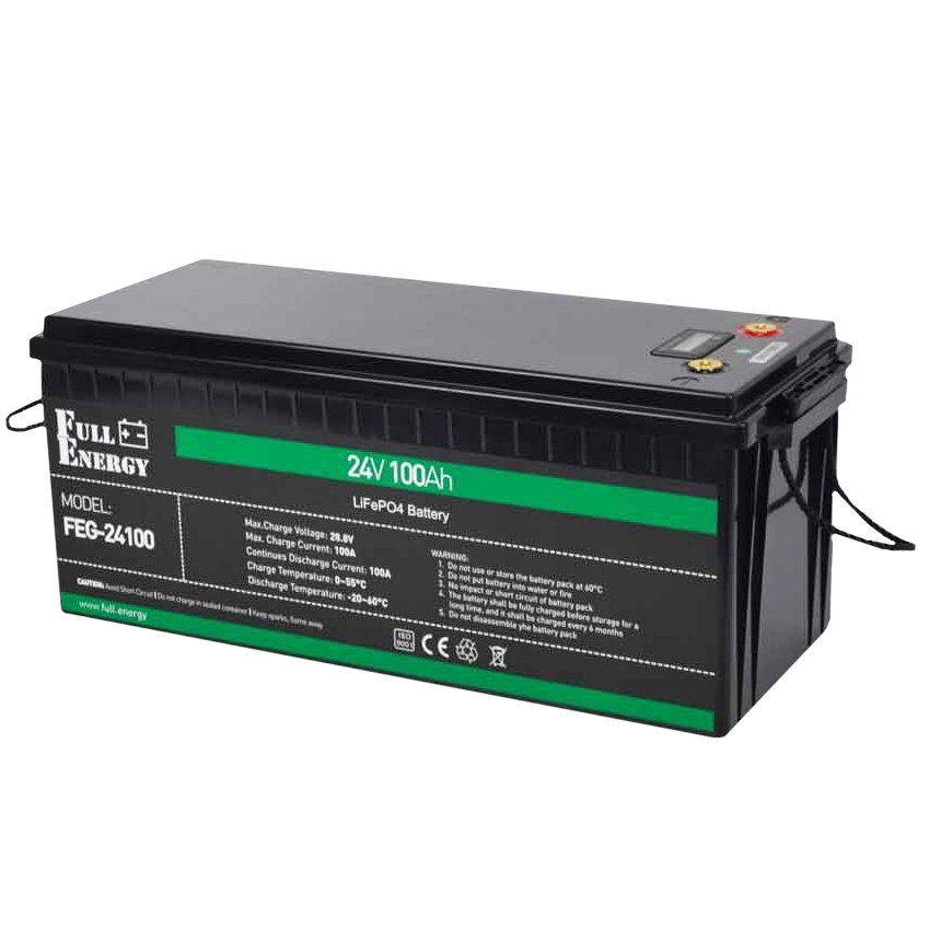 full energy feg-24100 lifepo4 акумулятор lifepo4 24в 100а•г