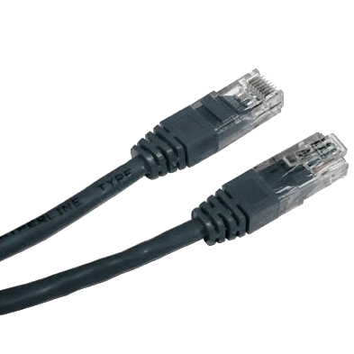 cablexpert pp12-1.5m/bk 1.5 м кат.5е чорний патч-корд