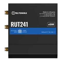 teltonika rut241 з 4g lte, wi-fi промисловий стільниковий маршрутизатор