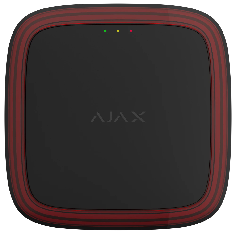 ajax en54 fireprotect (vad) black пожежний світловий cповіщувач