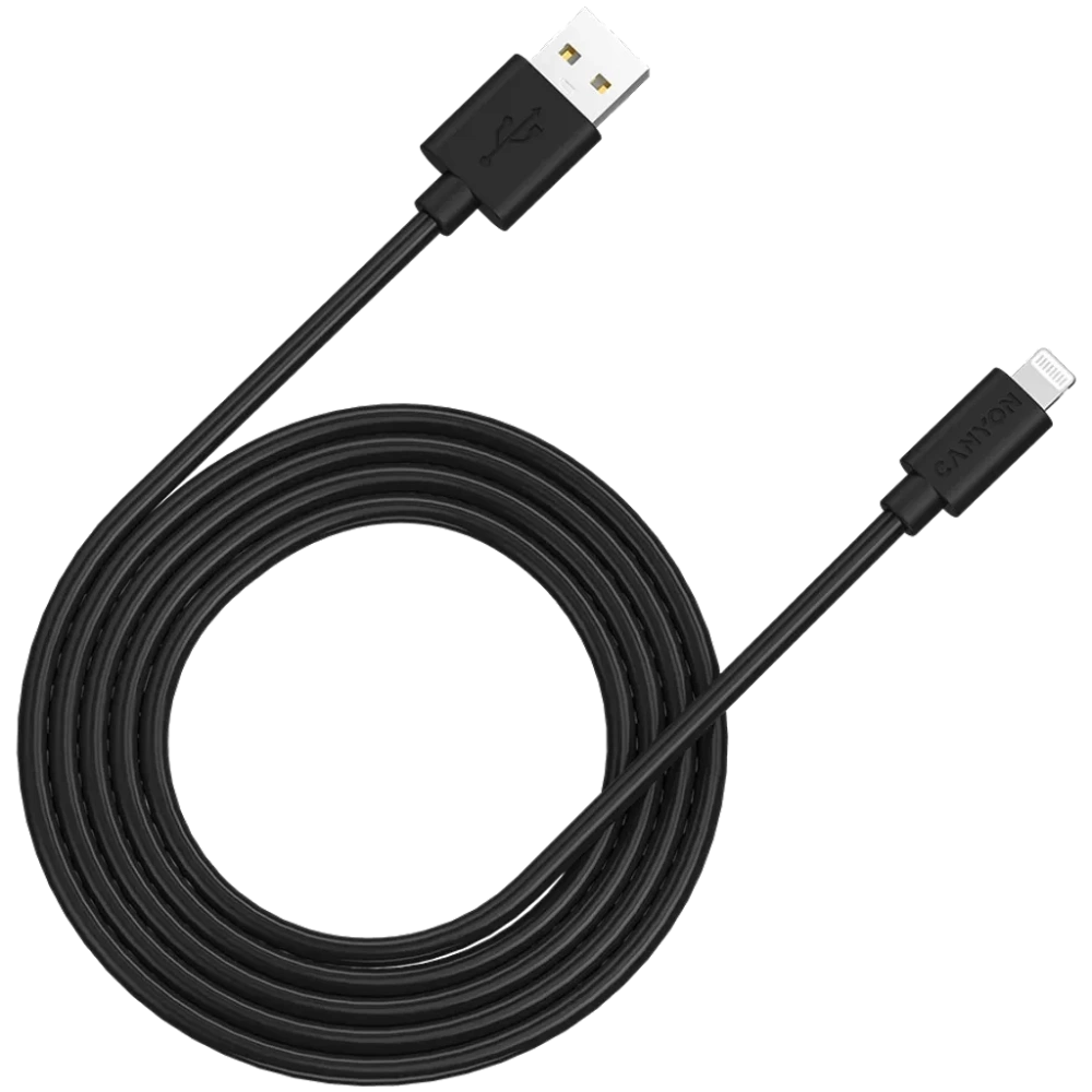 canyon mfi-12 кабель type-c - lightning 2м