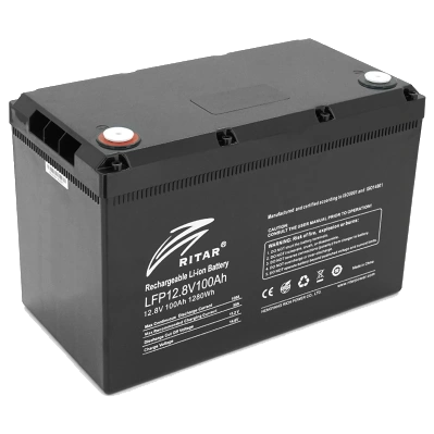 ritar lifepo4 12,8v 100ah 1280wh акумуляторна батарея
