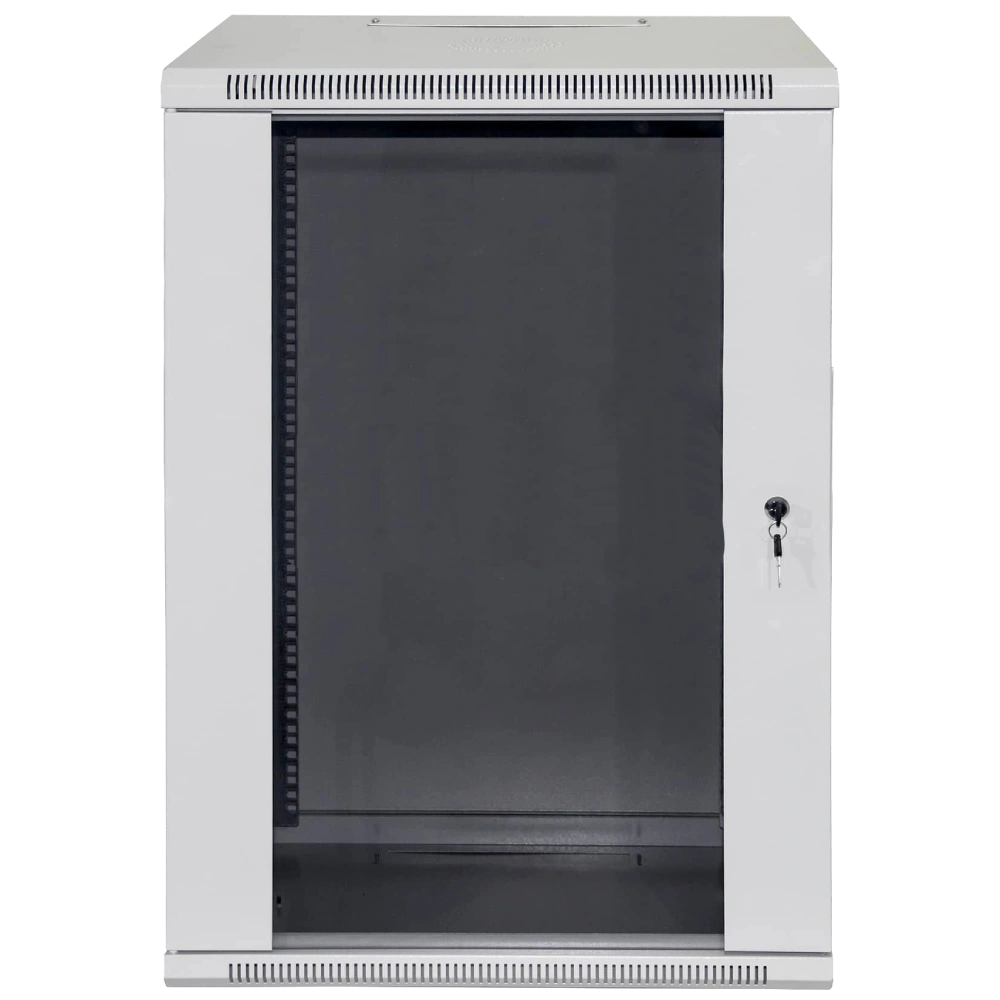 hypernet wmnc-18u-flat-ac шафа коммутаційна настінна 18u 600x450 розбірна
