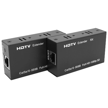 hdmi по utp кабелю з управлінням до 60м одноканальний активний подовжувач