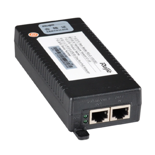 rg-e-130(ge) інжектор poe+ (802.3af/at)