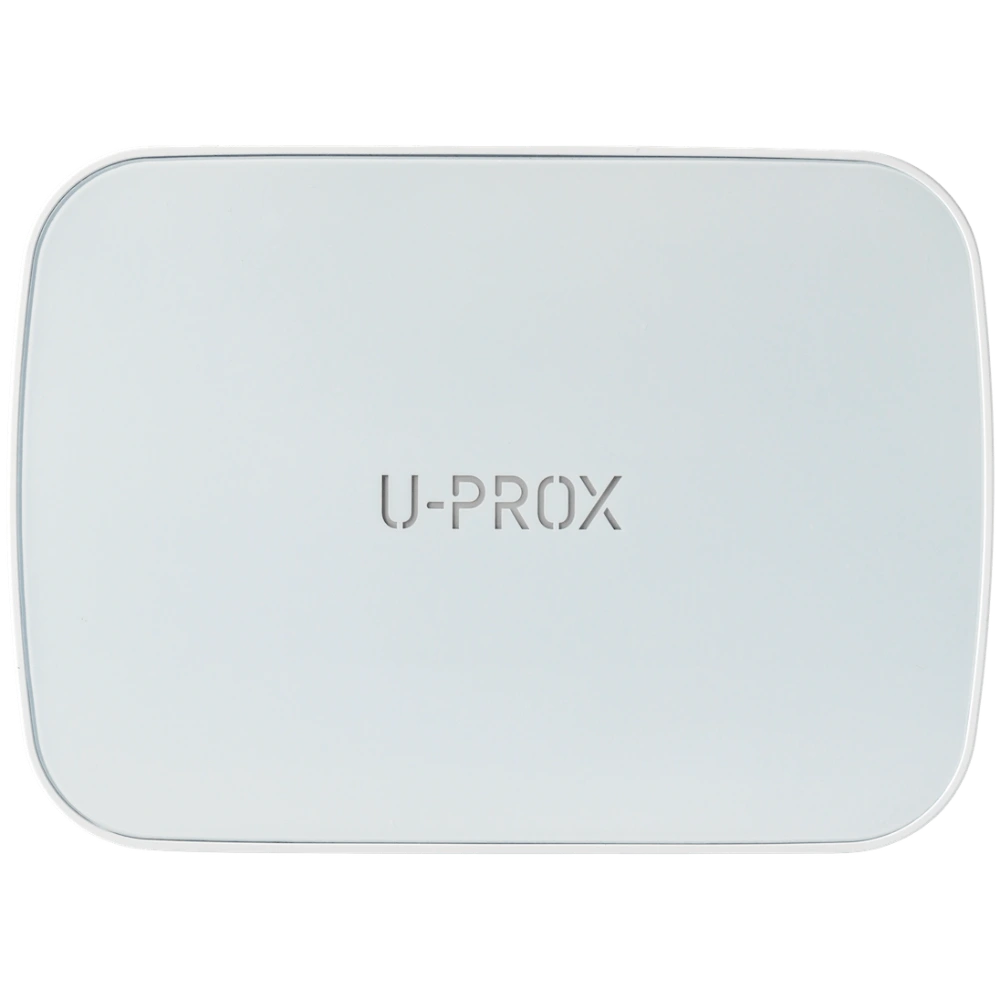 u-prox mpx le white бездротова централь системи безпеки з підтримкою фотоверифікації