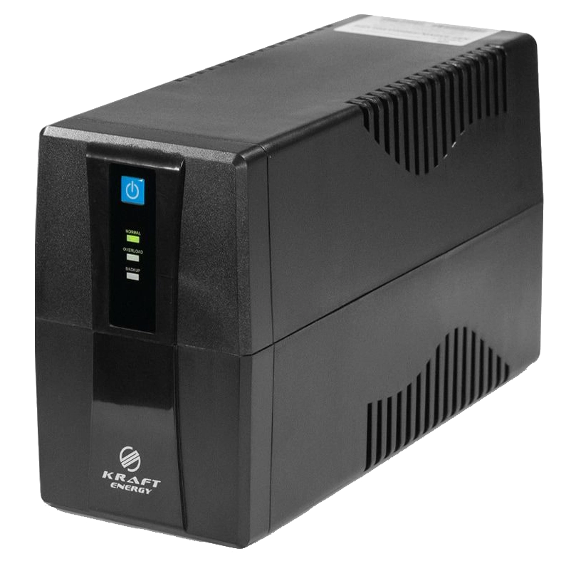 kraft krf-650va/390w(led)lifepo4 ups джерело безперебійного живлення
