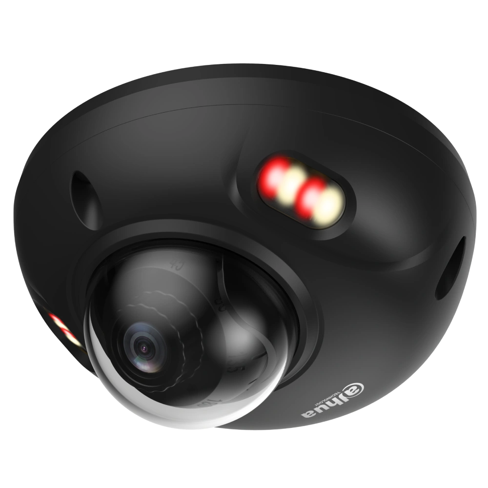 ip відеокамера dahua dh-ipc-hdbw3649f-as-il-black 6мп (2.1мм) з мікрофоном
