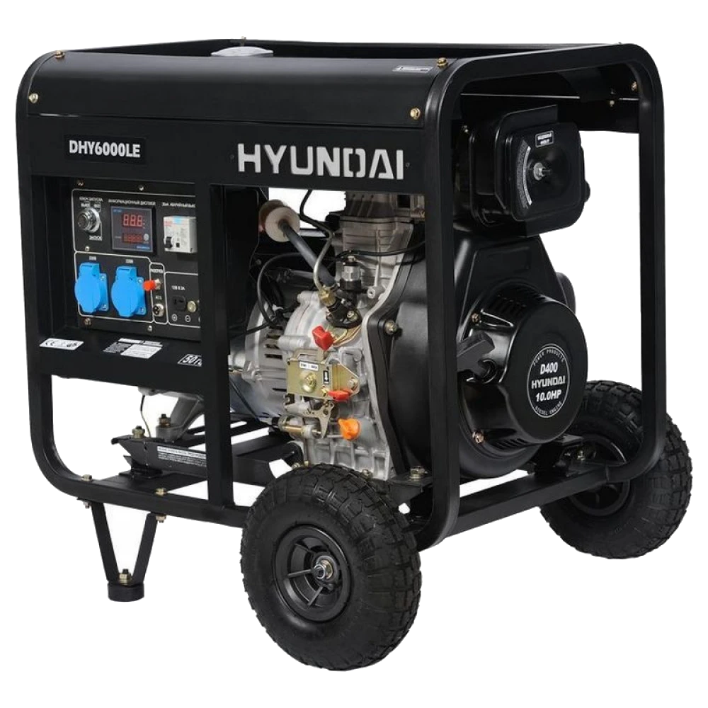 hyundai dhy 6000le генератор дизельний