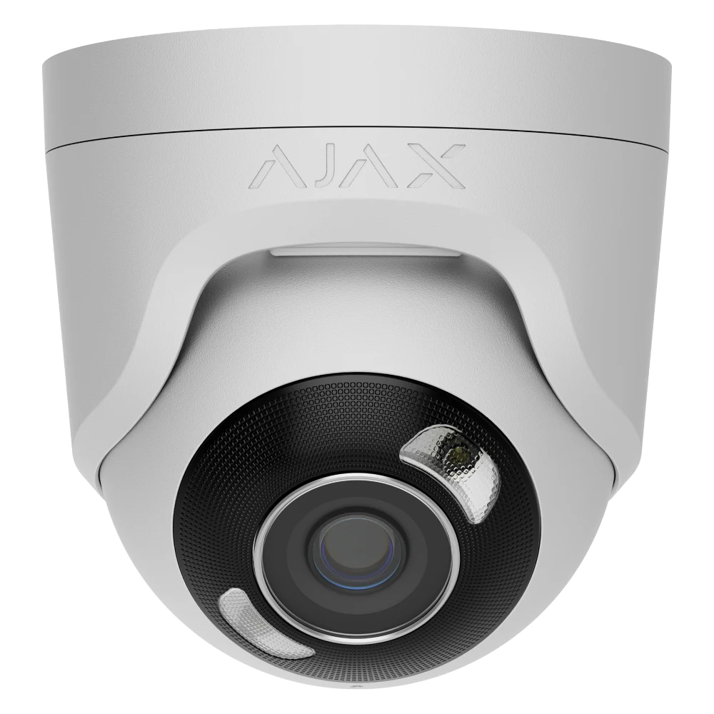 ajax turretcam hl (5 mp/4 mm) white ip відеокамера