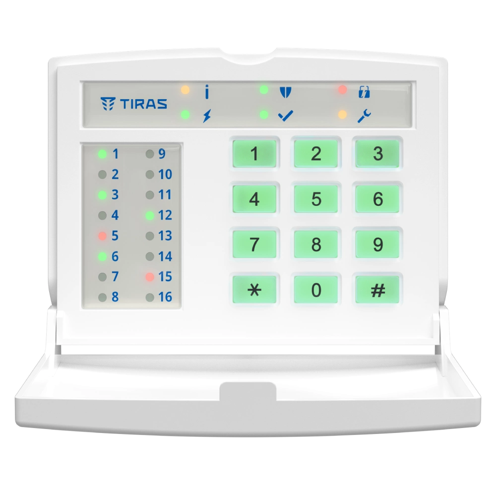 tiras k-led16 клавіатура тірас
