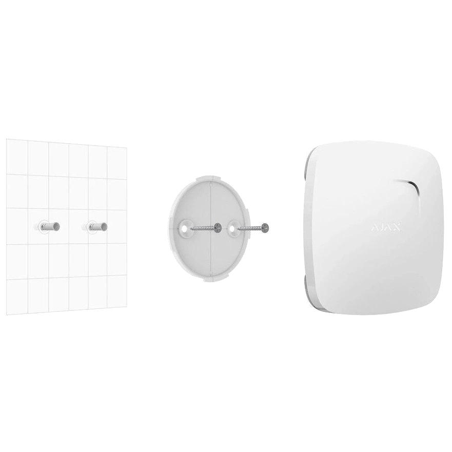 smartbracket ajax fireprotect white кріпильна панель