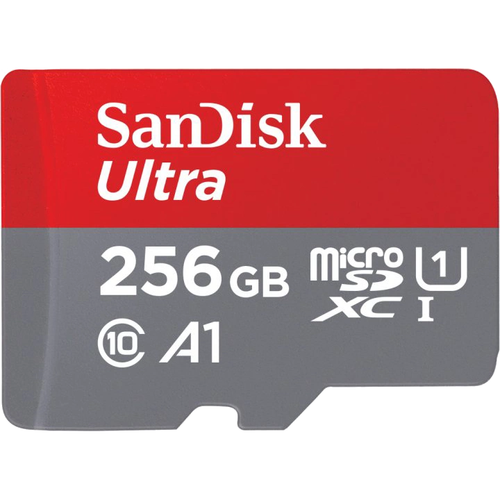 sandisk 256gb ultra microsdhc uhs-i card a1 class 10 карта пам’яті