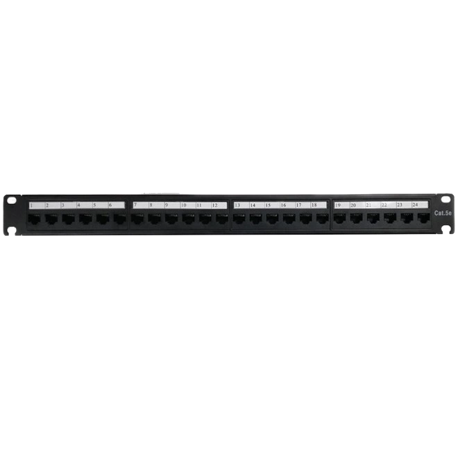 utp cat5e 24 порта 1u 19