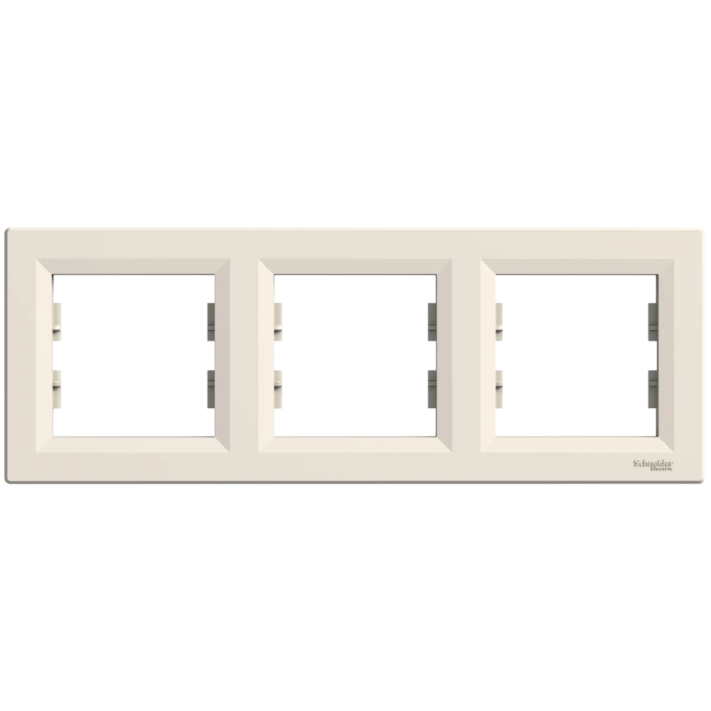 schneider electric asfora eph5800323 рамка тримісна, горизонтальна