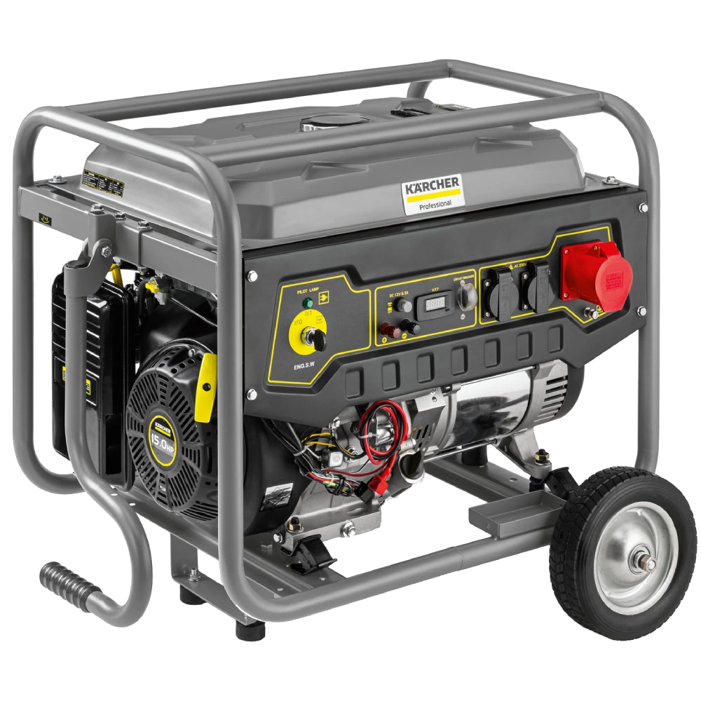 karcher pgg 8/3 7/7.5квт 380в 3 фази електростарт avr генератор бензиновий