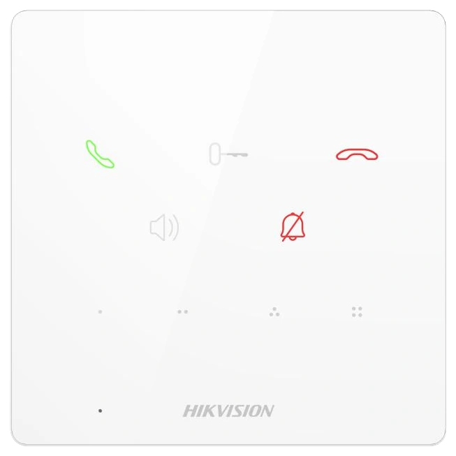 hikvision ds-kh6000-e1/white аудіодомофон ip мережевий poe