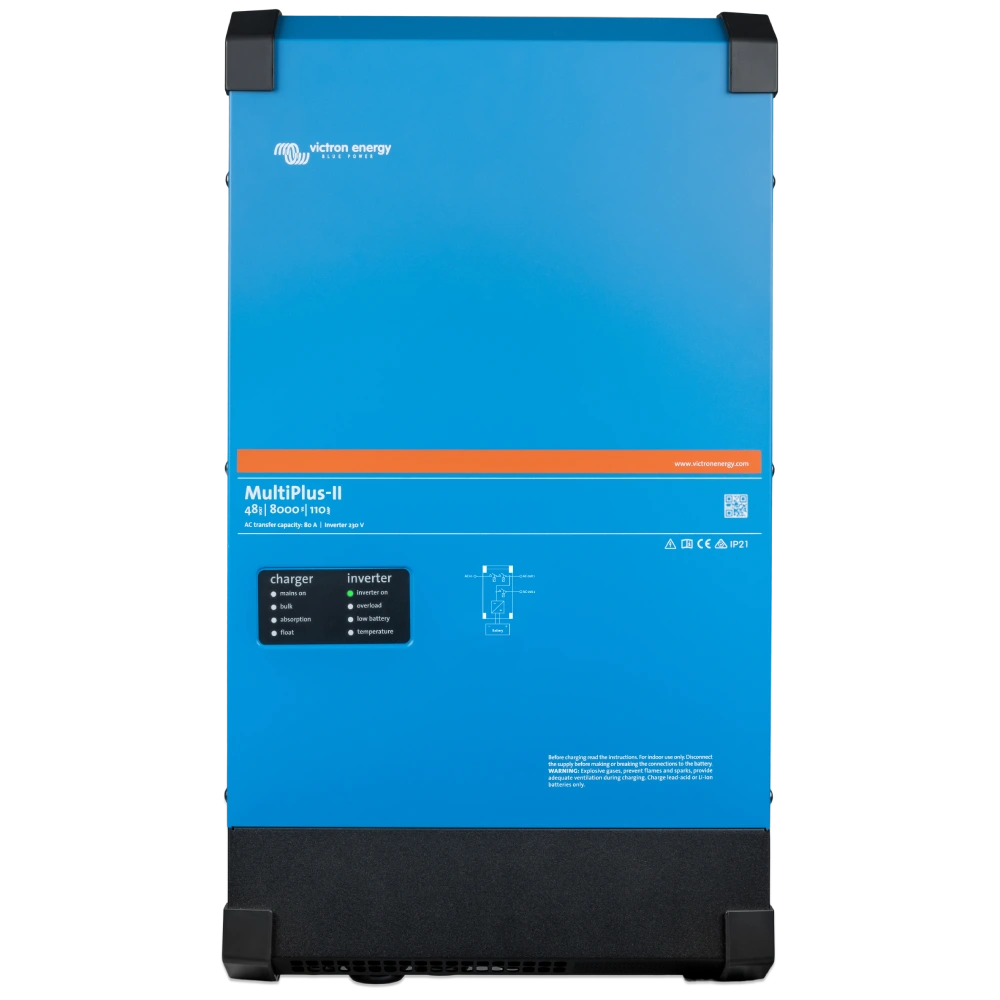 victronenergy multiplus-ii 48/8000/110-100 однофазний чиста синусоїда інвертор