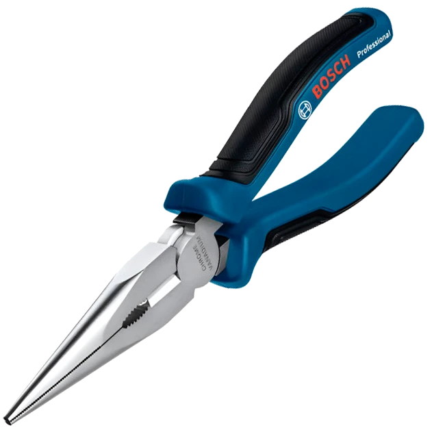 bosch professional 200 мм плоскогубці з довгими кінцями