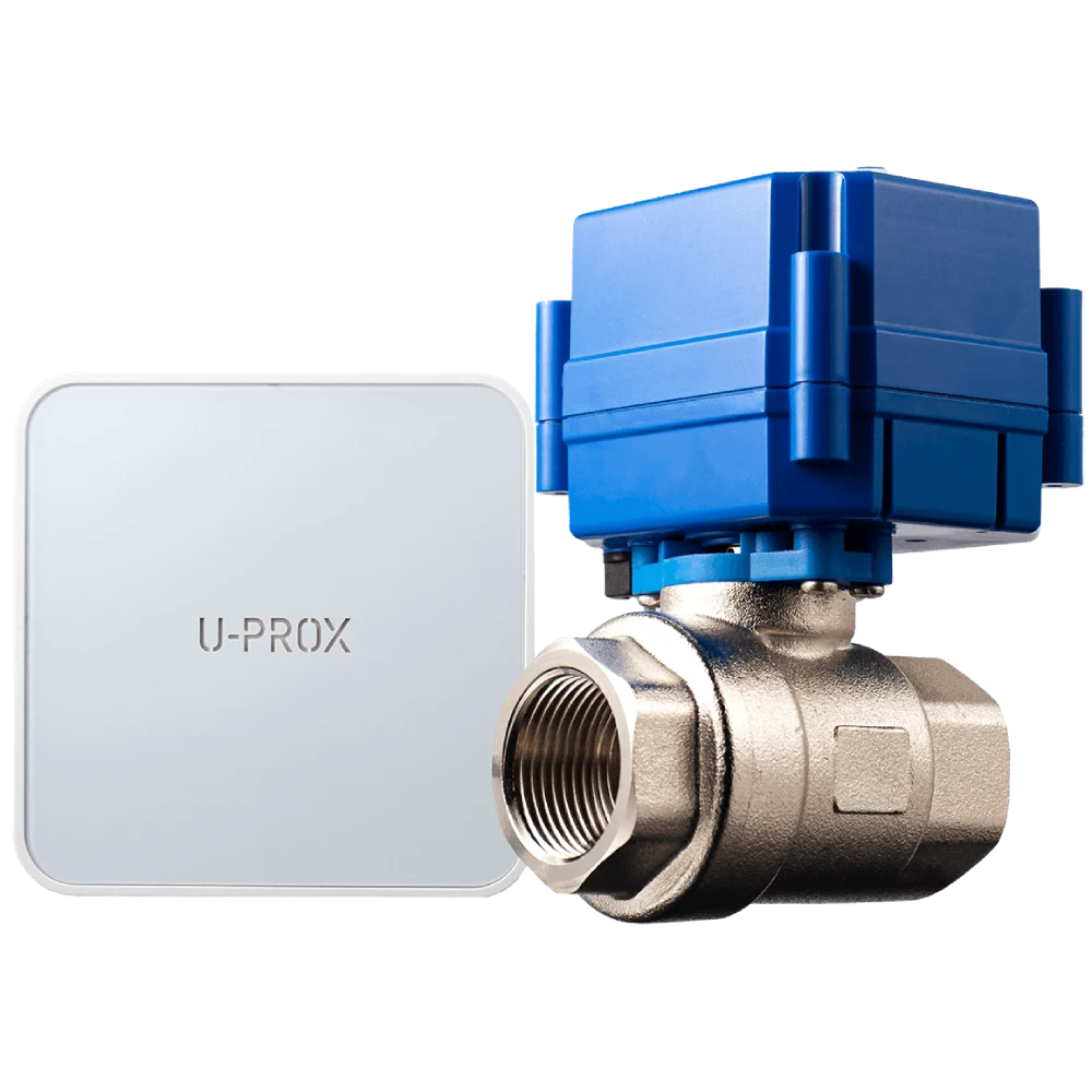 u-prox valve dn15 моторизований клапан із блоком управління
