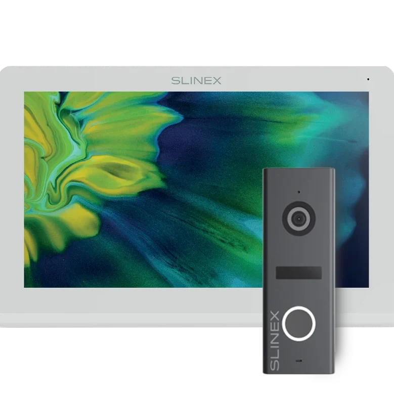 nexo 7 white + ml-17hd graphite комплект slinex
