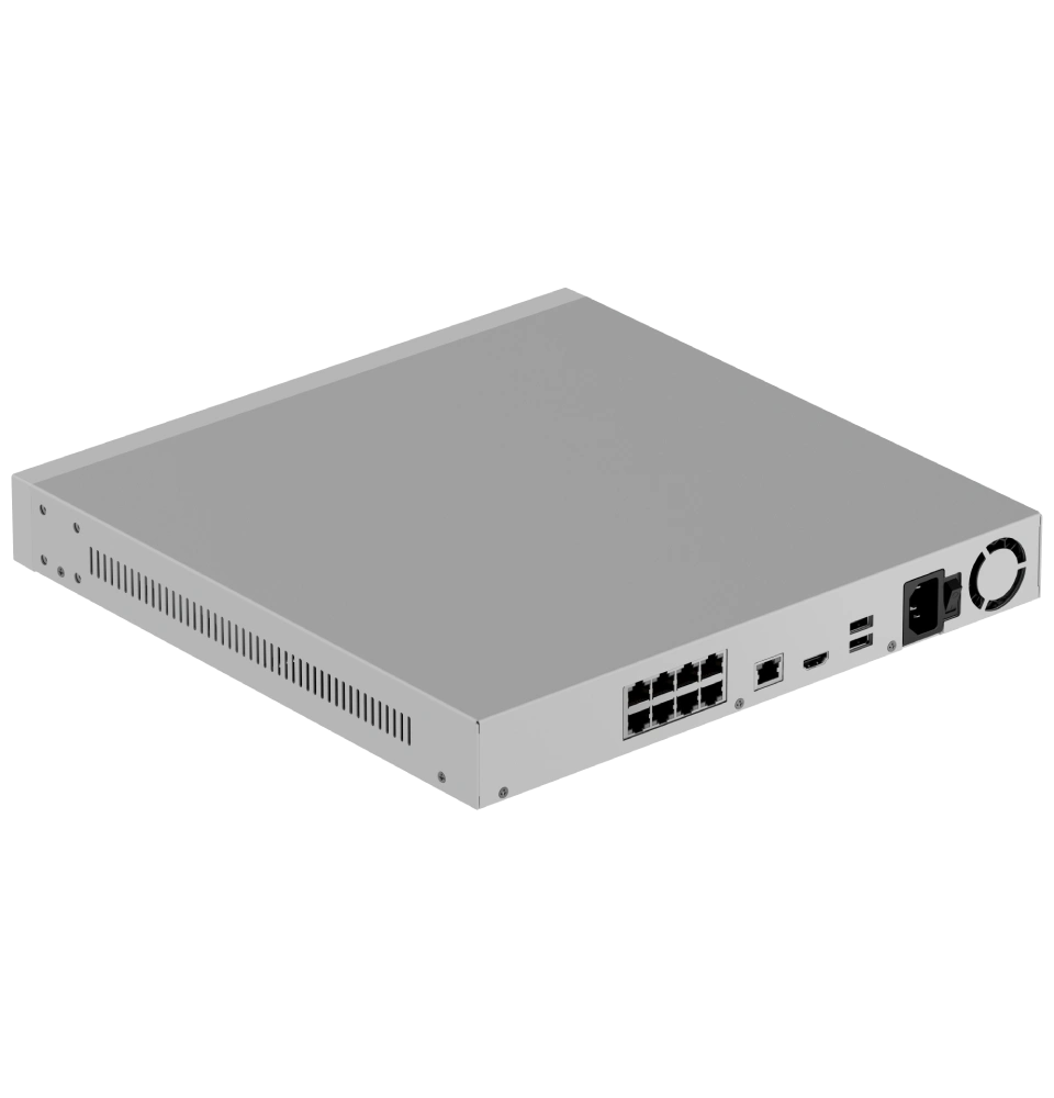 ajax nvr h2d8pac (16ch) white hdmi 4k 16тб poe відеореєстратор